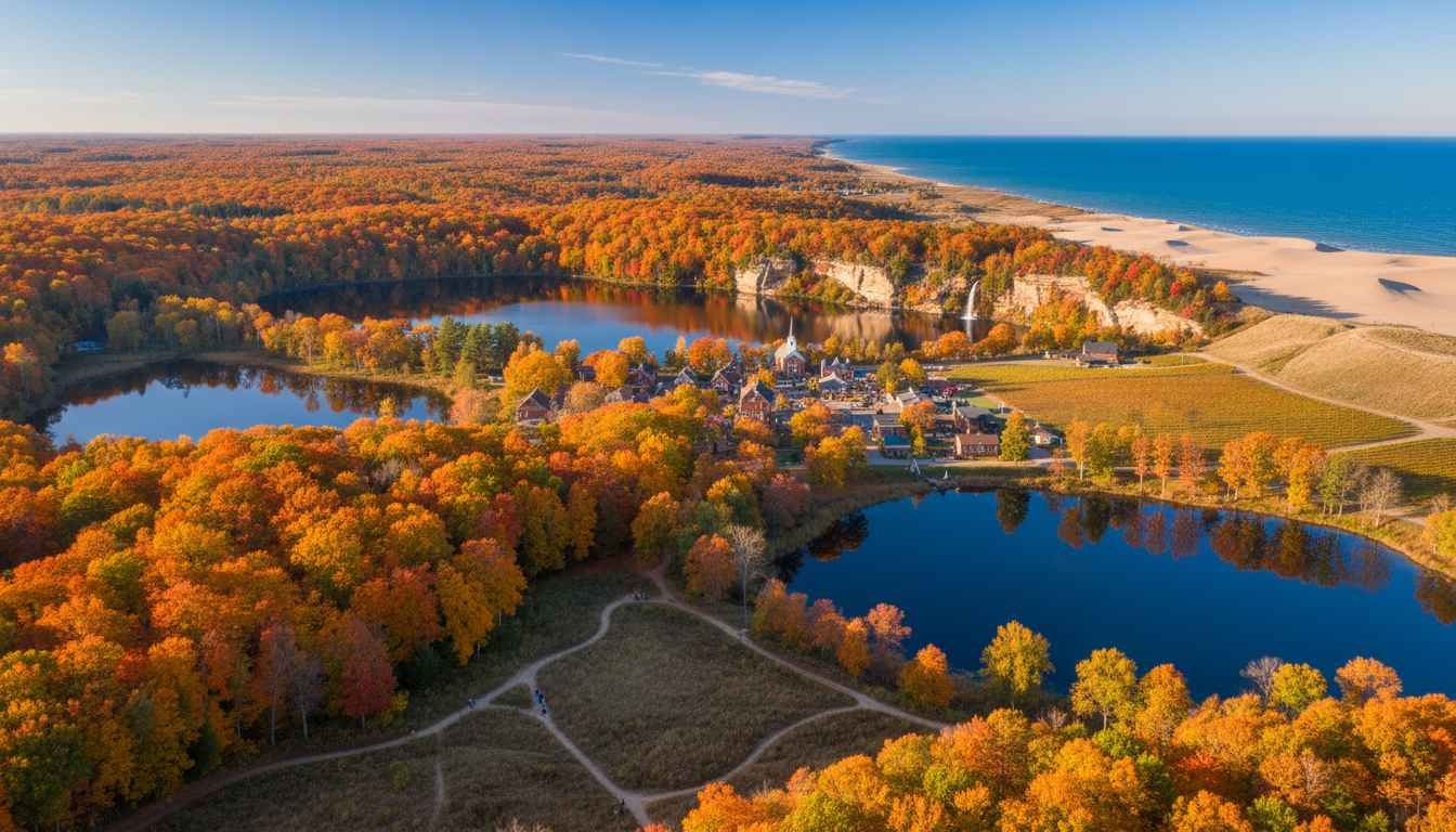 places to visit during fall in michigan