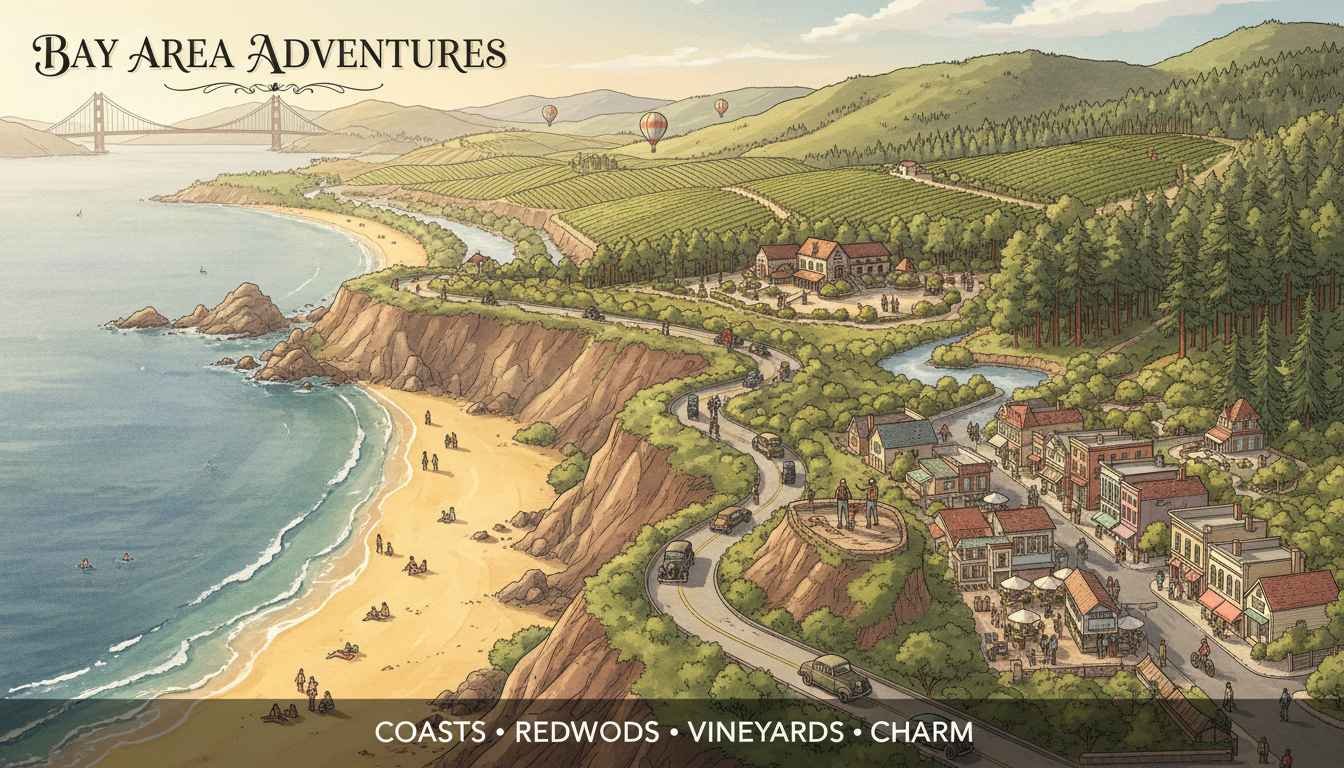 places to visit near bay area ca
