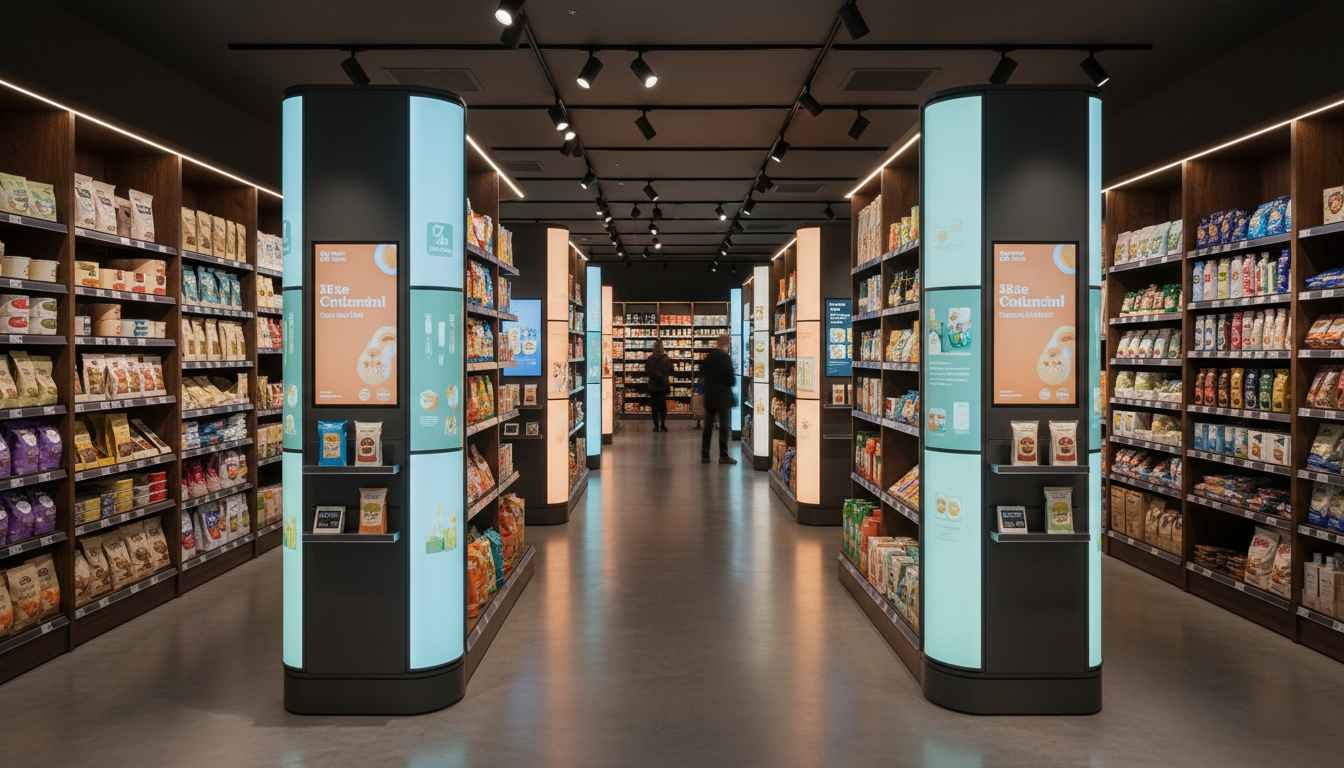 retail aisle fins northern ireland